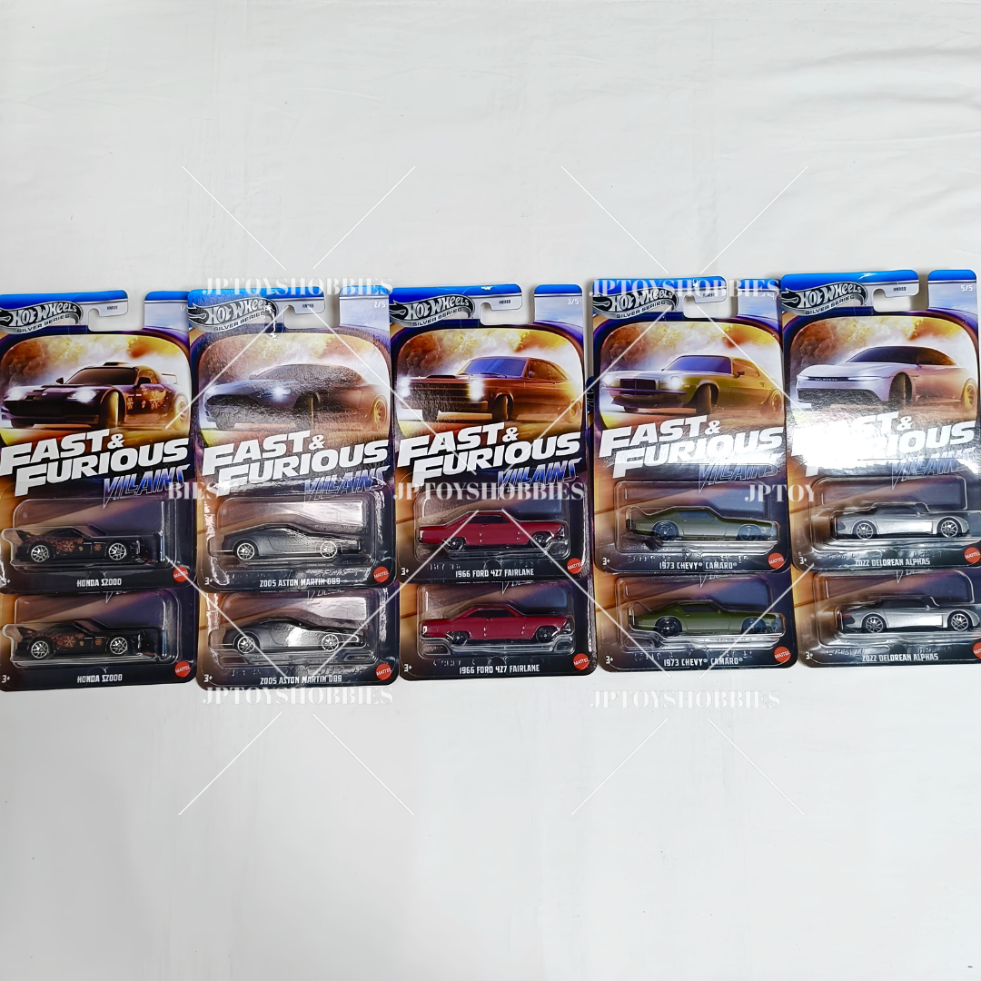 Hot Wheels Fast & Furious Theme Assortment Villains set (10pcs)【HWZ024】