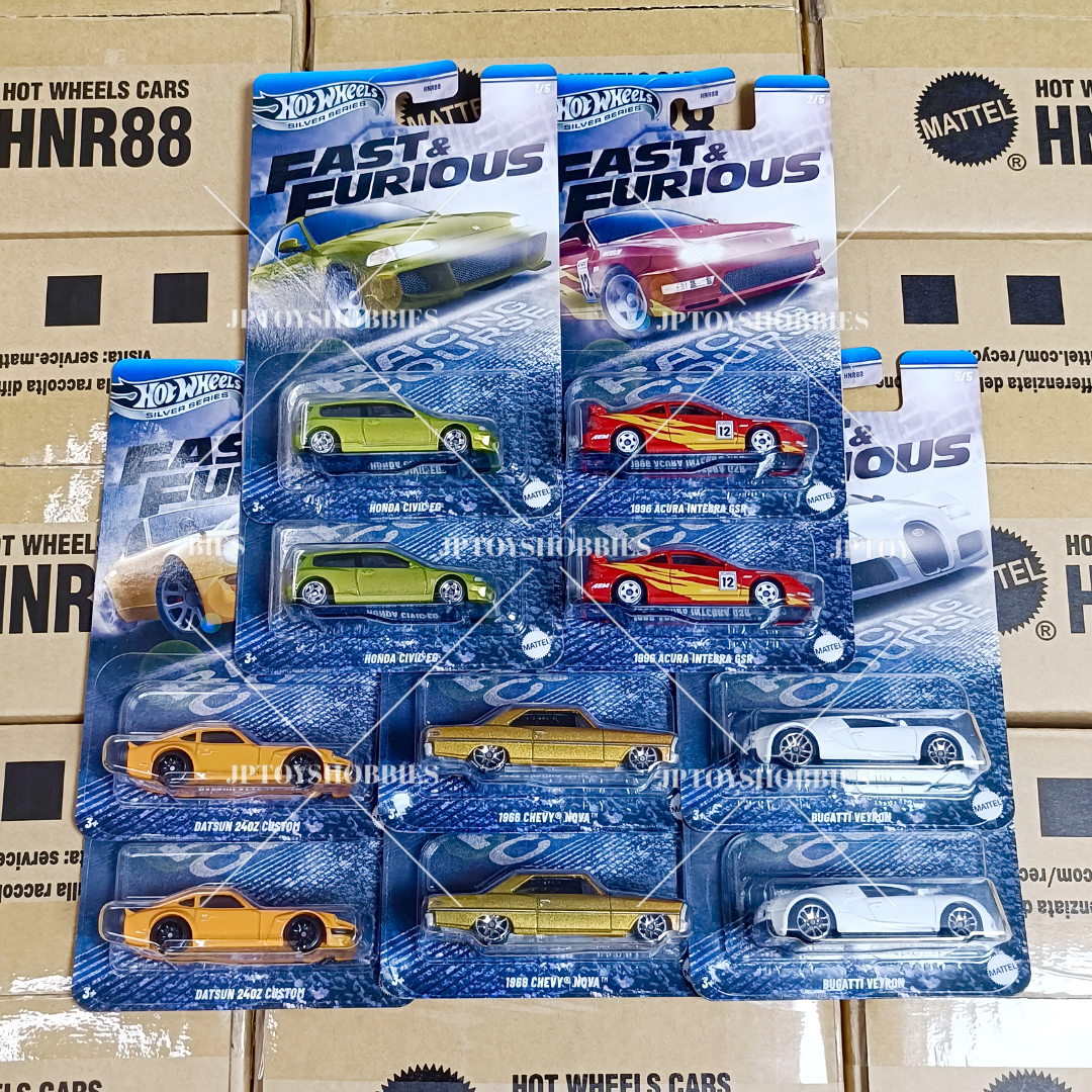 Hot Wheels Fast & Furious Theme Assortment Racing Course Mix Set of 10【HWZ032】