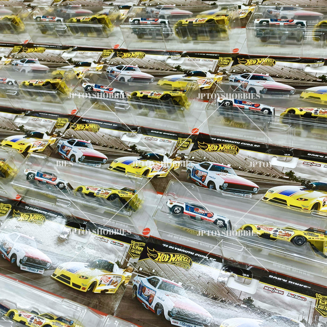 Hot Wheels Premium Car Culture 2 Pack '72 Plymouth Cuda FC /Rob 'N Pinks【H2P025】