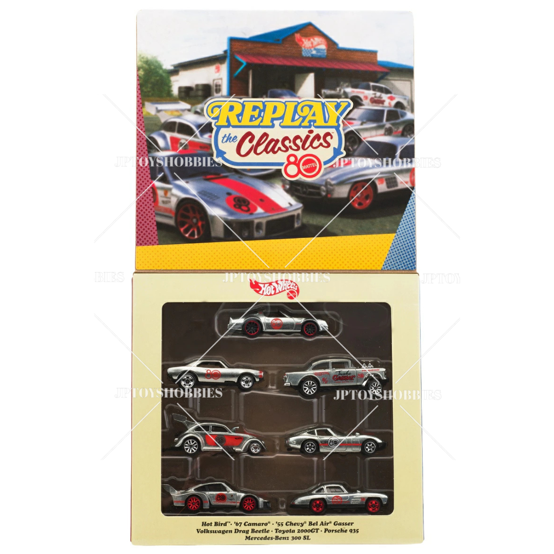 PSL 2025 MATTEL Hot Wheels 80th Anniversary 7-Pack【HWZ042】