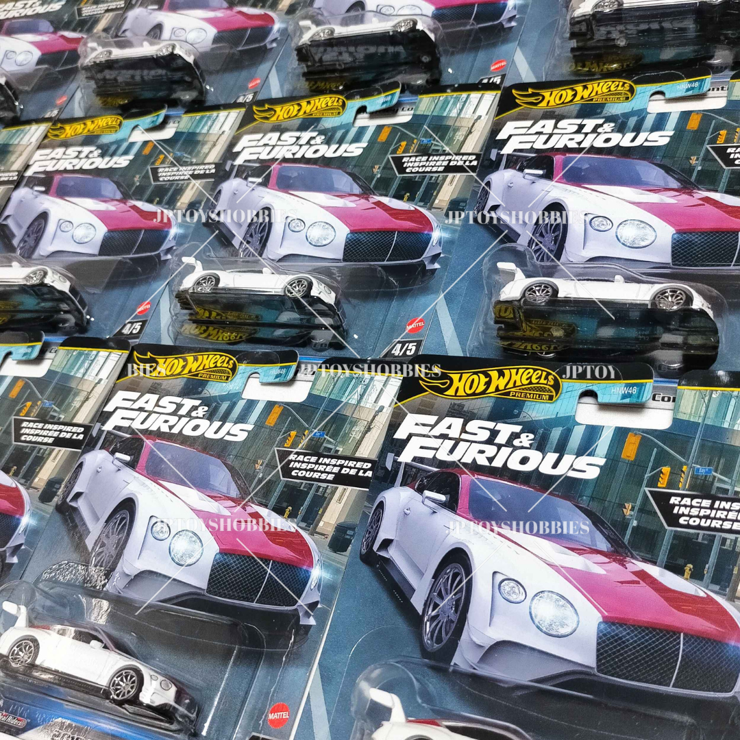 Hot Wheels FAST & FURIOUS 2018 Bentley Continental GT3【HFF018】