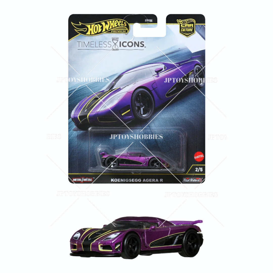 PSL 2025 Hot Wheels Premium Car Culture Timeless Icons Koenigsegg Agera R【HTI005】
