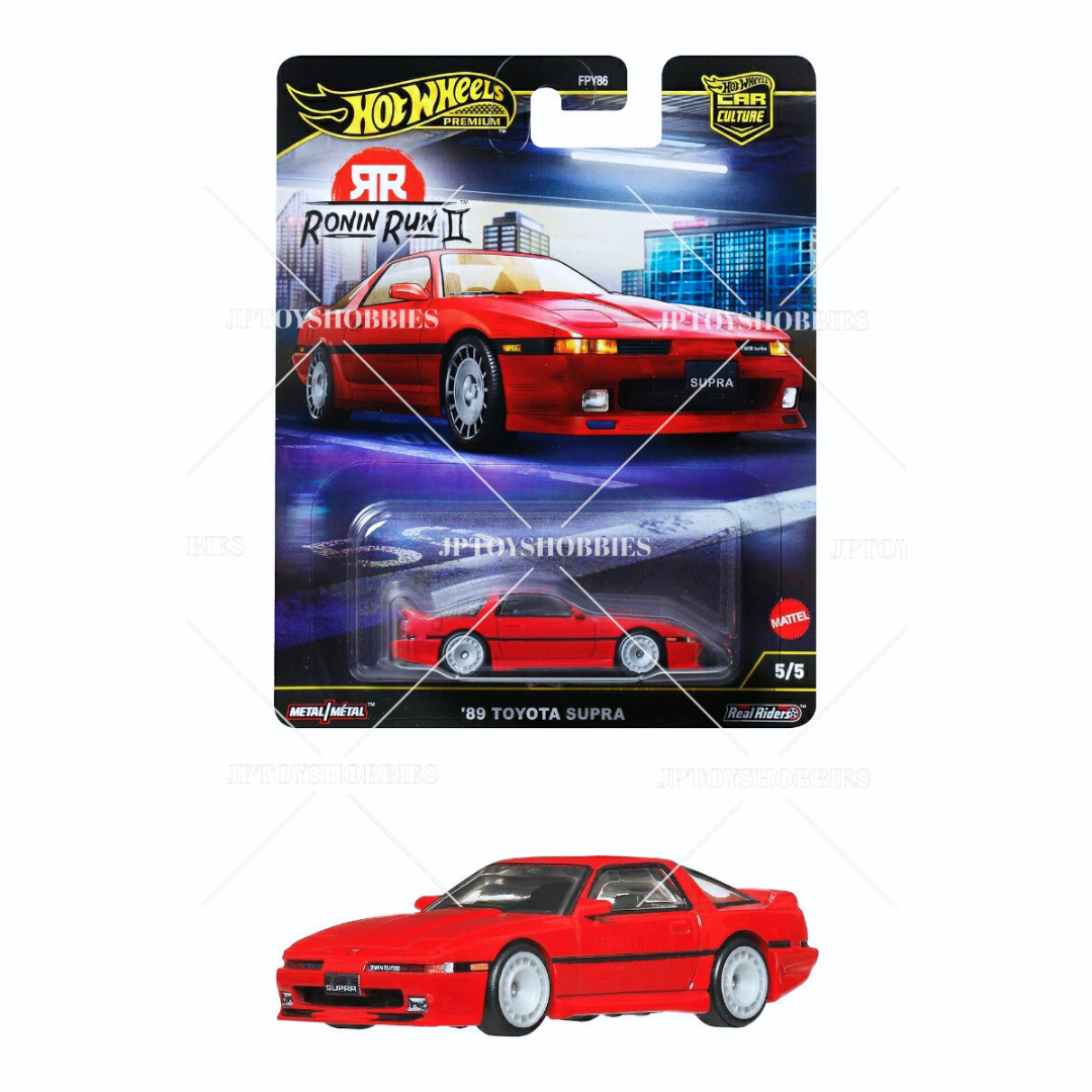PSL 2025 Hot Wheels Premium Car Culture RONIN RUN II '89 Toyota Supra【HRR005】