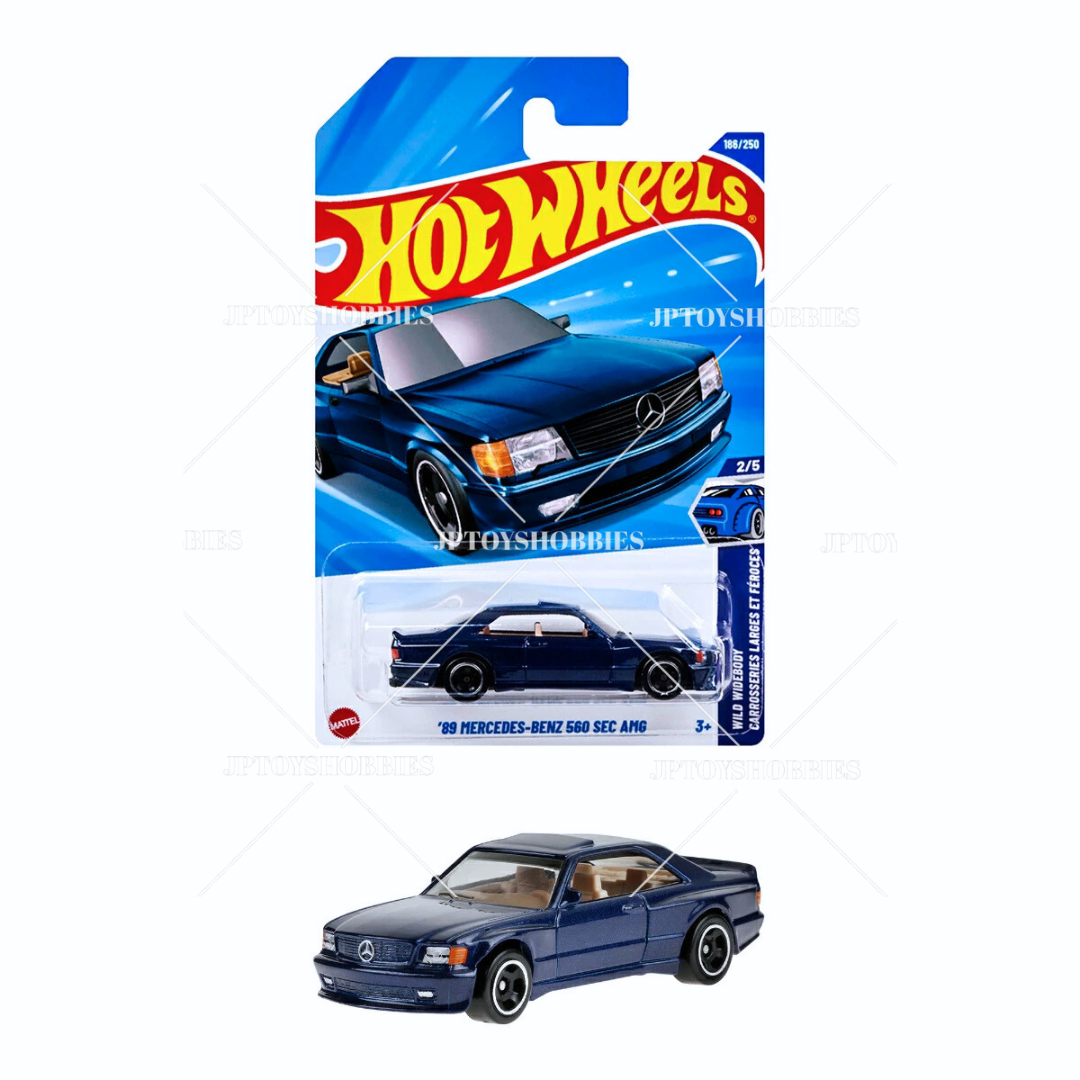 PSL 2025 Hot Wheels '89 Mercedes-Benz 560 SEC AMG - Lot of 12【HWB066】
