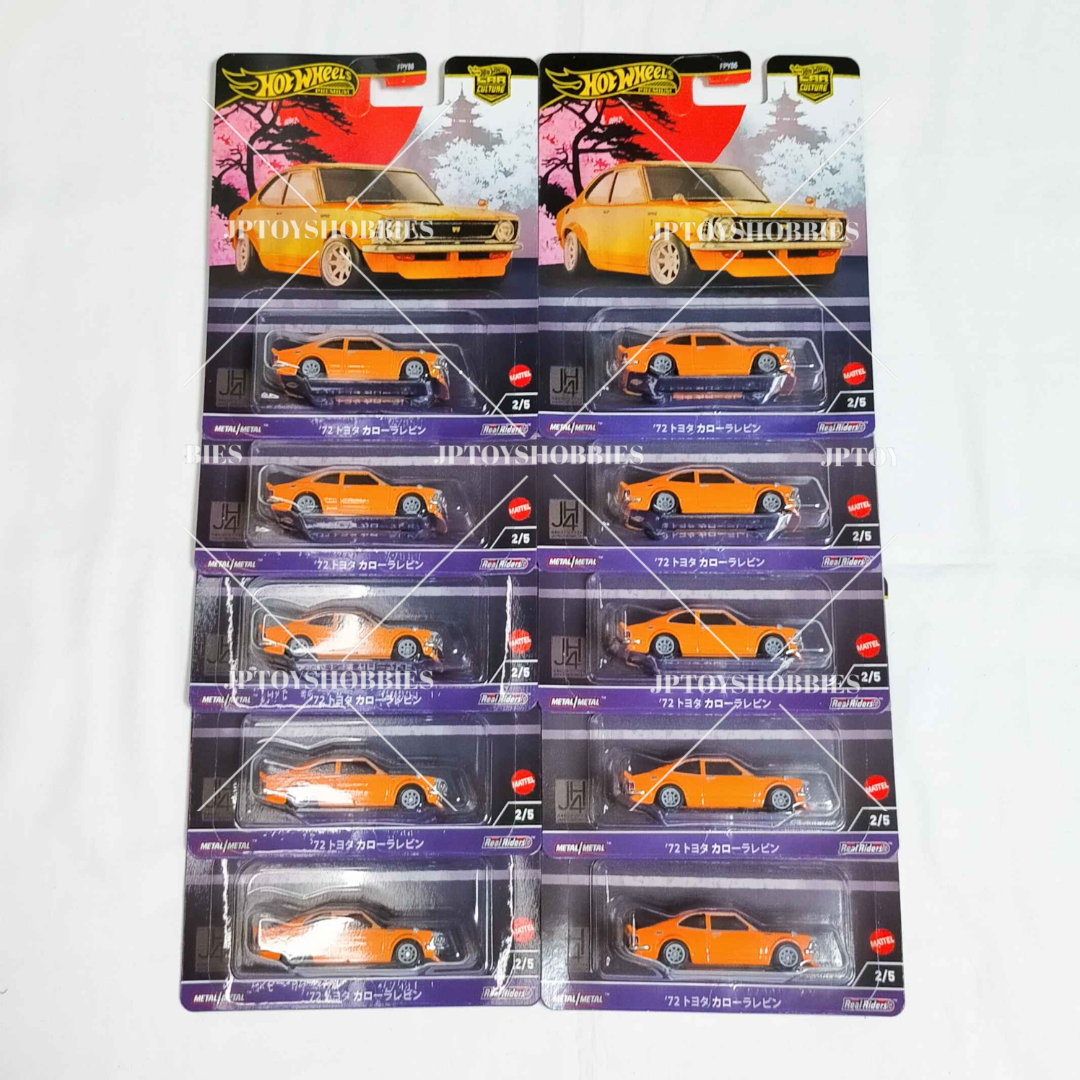 Hot Wheels Car Culture Japan Historics 4 ’72 TOYOTA COROLLA LEVIN【HJH001】