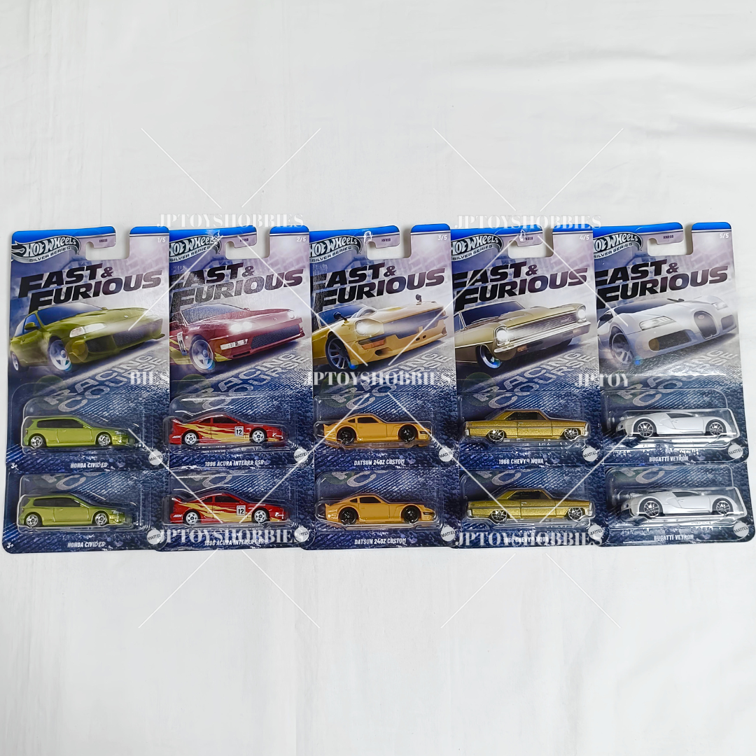 Hot Wheels Fast & Furious Theme Assortment Racing Course Mix Set of 10【HWZ032】