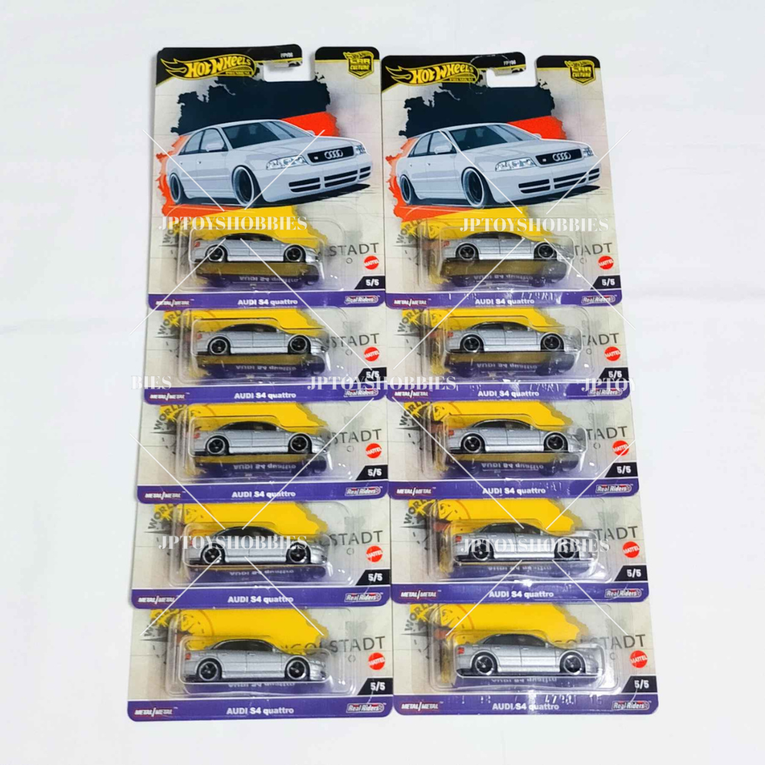 Hot Wheels Car Culture World Tour Audi S4 Quattro【HWT005】