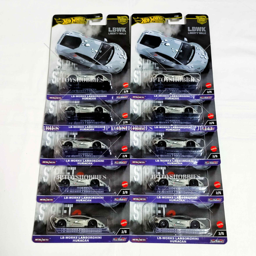 Hot Wheels Car Culture Slide Street Liberty Works Lamborghini Huracan【HSS002】