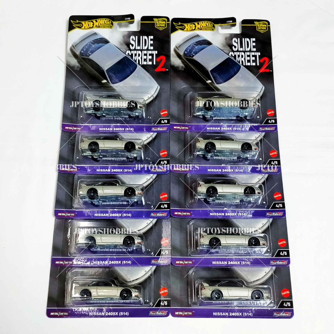 Hot Wheels Car Culture Slide Street Nissan 240SX (S14)【HSS004】