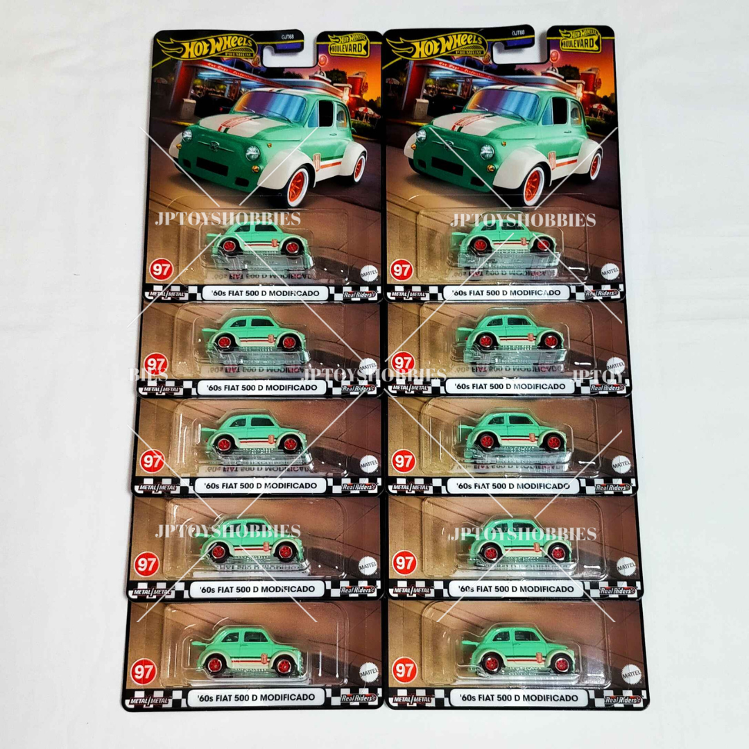 Hot Wheels Boulevard '60s Fiat 500 D Modificado【HBV013】