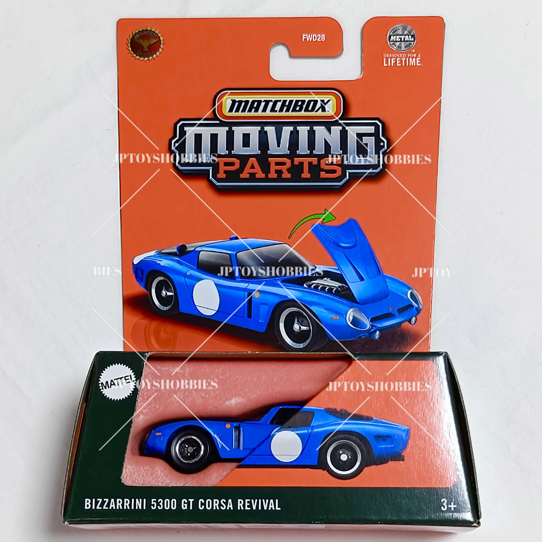 Matchbox Moving Parts Assortment - Set of 8 / FWD28-985D【MBX016】