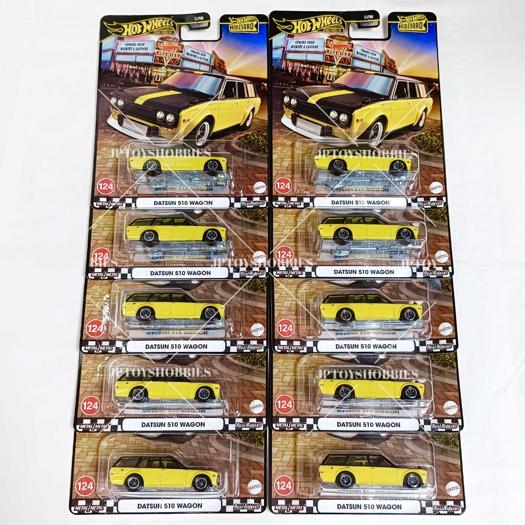 Hot Wheels Premium Boulevard Datsun 510 Wagon【HBV038】