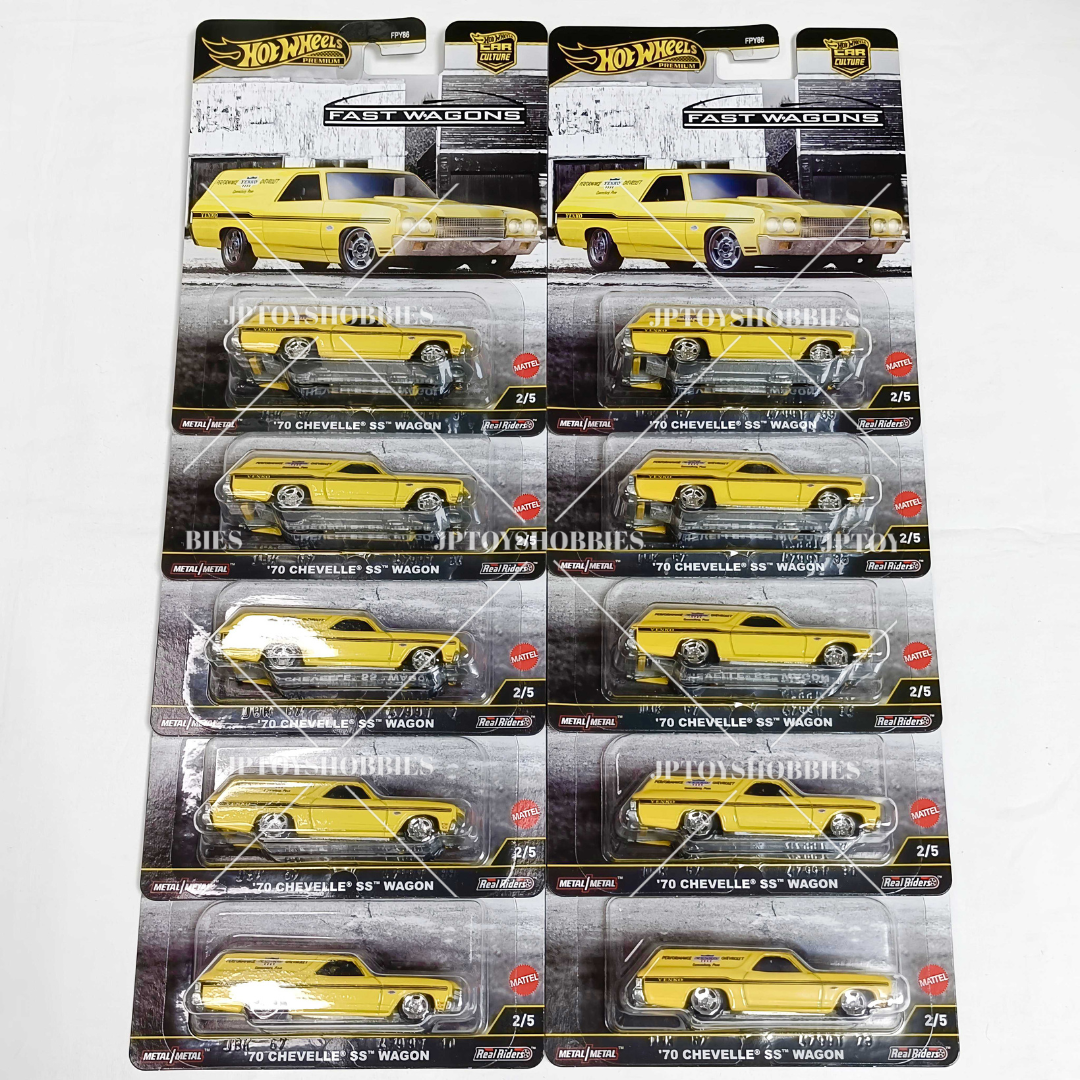 Hot Wheels Car Culture Fast Wagons '70 Chevelle SS Wagon【HFW003】