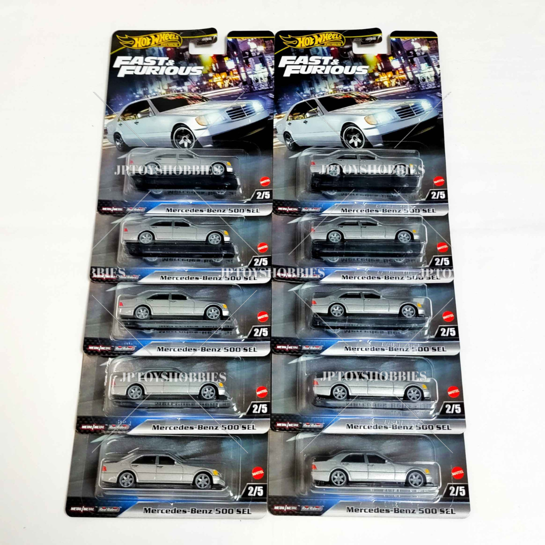 Hot Wheels Fast and Furious Mercedes-Benz 500 SEL【HFF012】