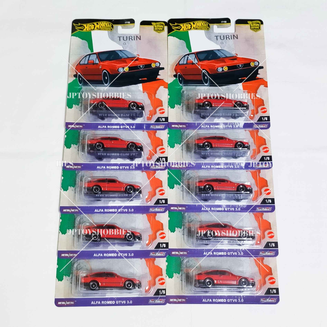 Hot Wheels Car Culture World Tour Alfa Romeo GTV6 3.0【HWT004】