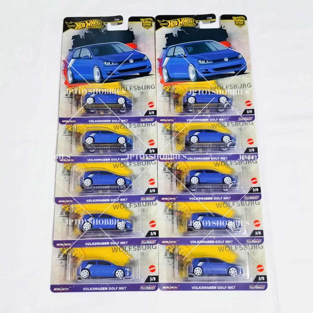 Hot Wheels Car Culture World Tour Volkswagen Golf Mk7【HWT002】