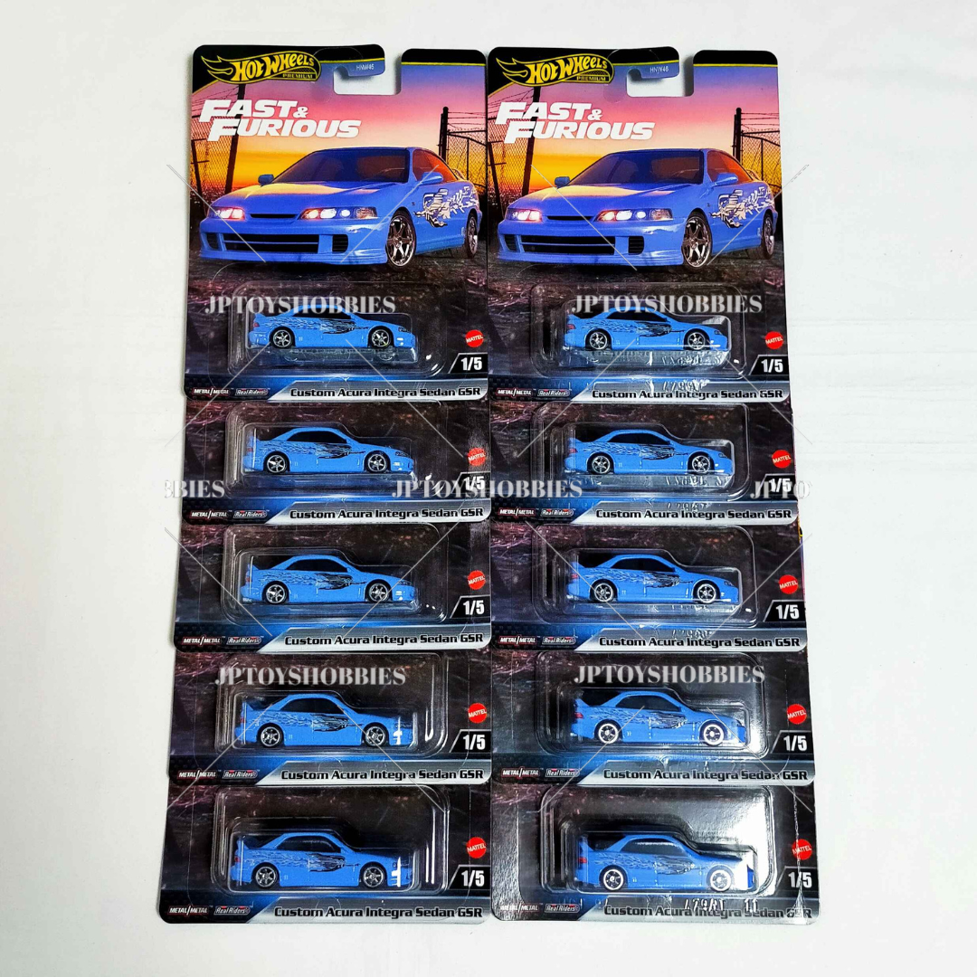 Hot Wheels Fast & Furious Custom Acura Integra Sedan GSR【HFF014】