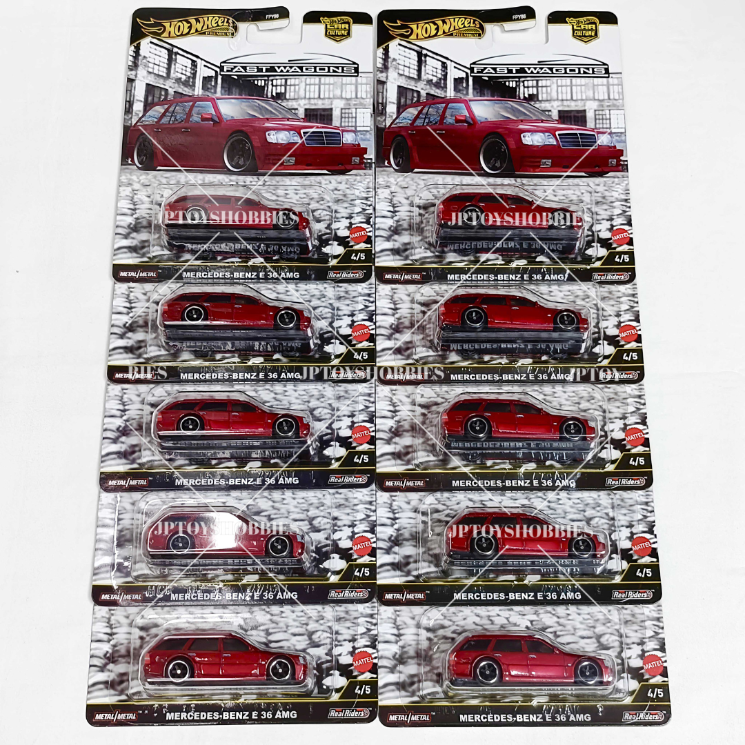 Hot Wheels Car Culture Fast Wagons Mercedes Benz E 36 AMG【HFW005】