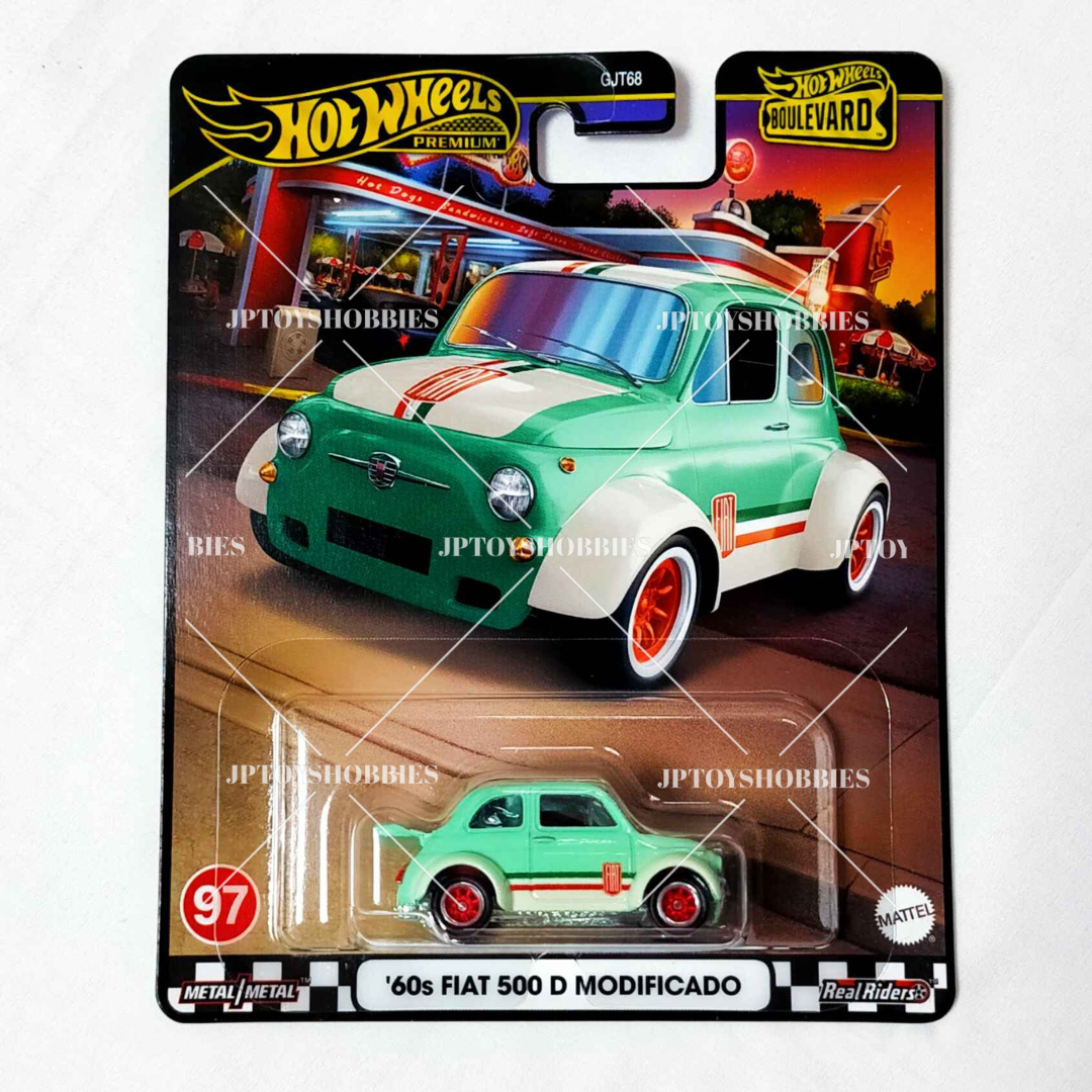 Hot Wheels Boulevard '60s Fiat 500 D Modificado【HBV013】