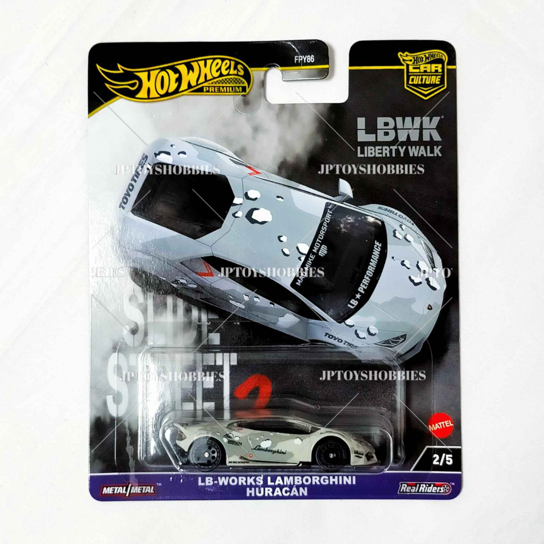 Hot Wheels Car Culture Slide Street Liberty Works Lamborghini Huracan【HSS002】