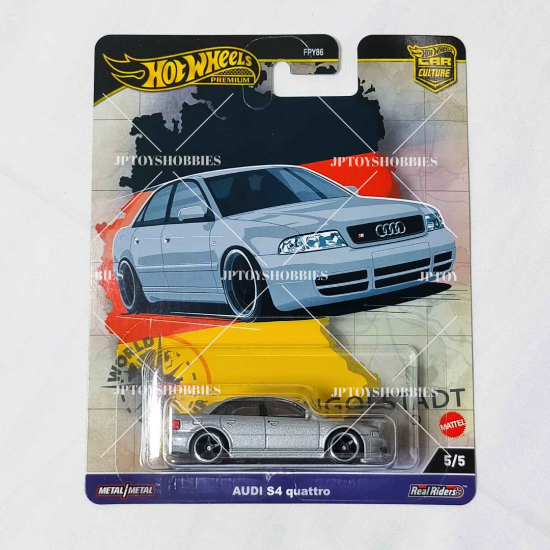 Hot Wheels Car Culture World Tour Audi S4 Quattro【HWT005】
