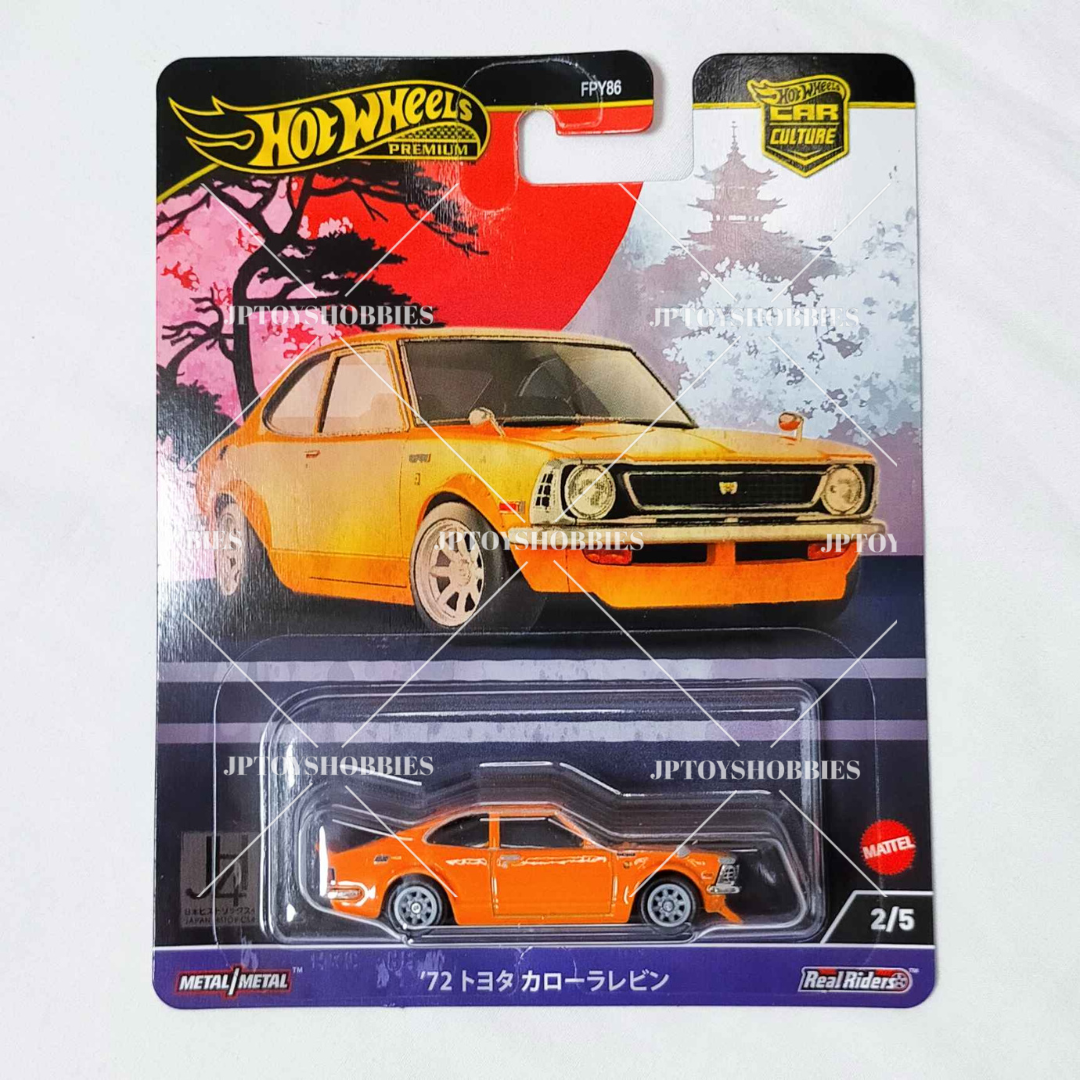 Hot Wheels Car Culture Japan Historics 4 ’72 TOYOTA COROLLA LEVIN【HJH001】