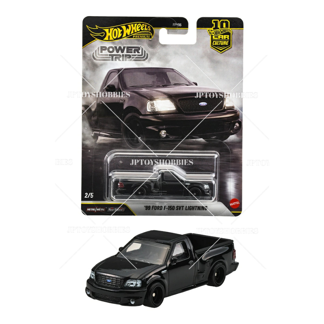 PRE-ORDER Hot Wheels Premium Car Culture Power Trip '99 Ford F-150 SVT Lightning【HPT001】