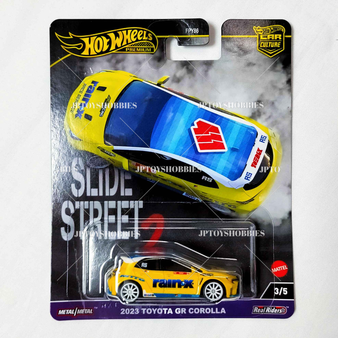 Hot Wheels Car Culture Slide Street 2023 Toyota GR Corolla【HSS001】