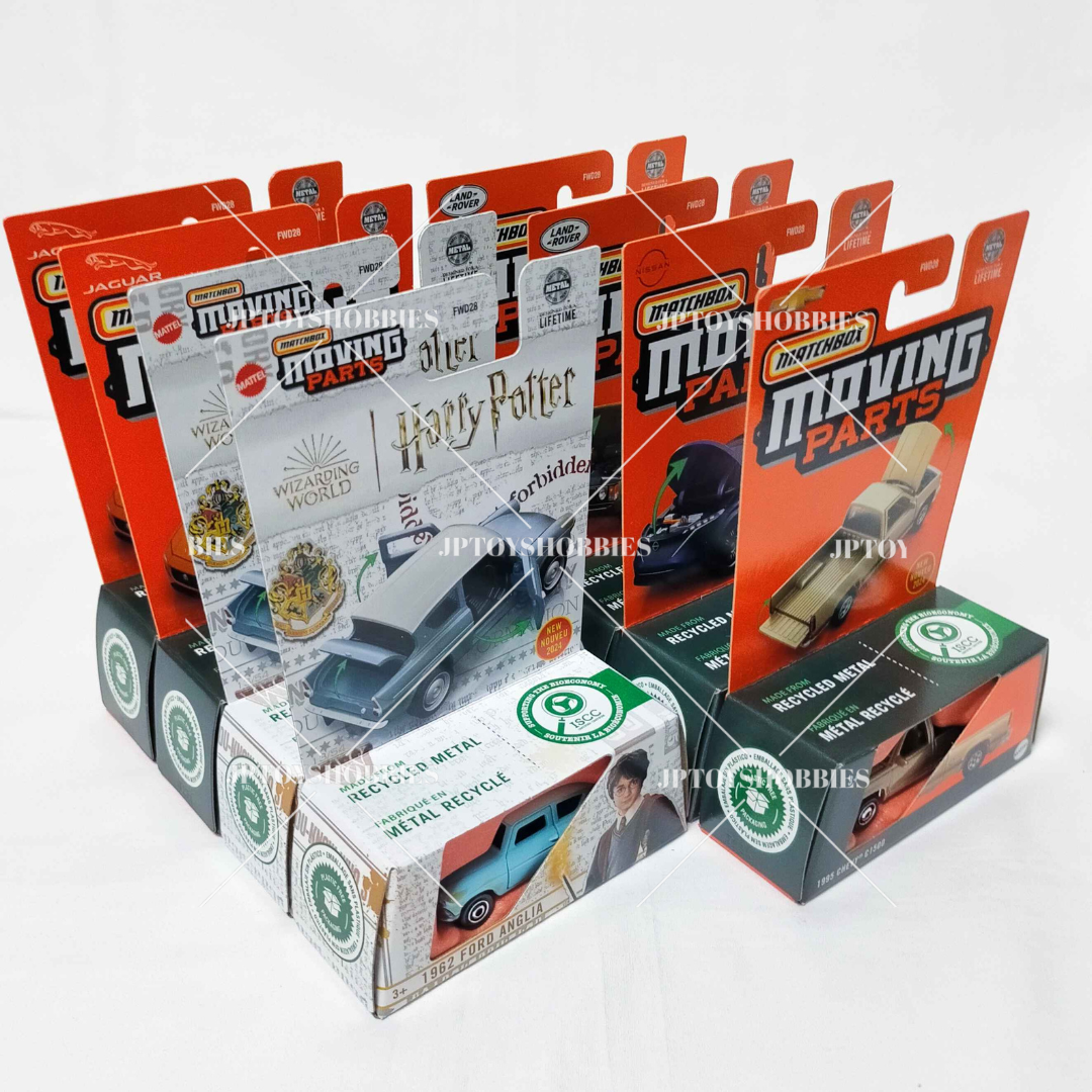 Matchbox Moving Parts Assortment - Set of 8 【MBX002】