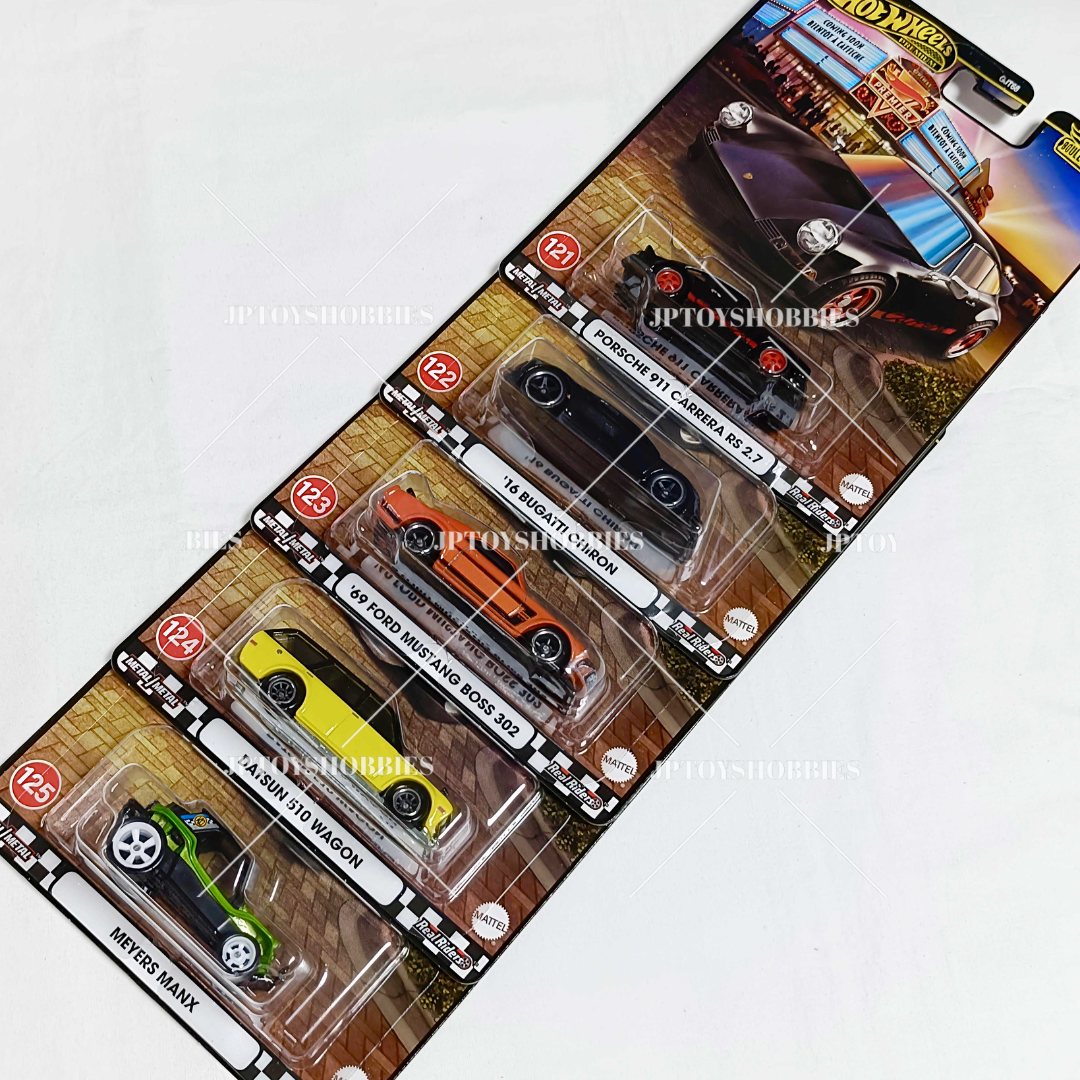 Hot Wheels Premium Boulevard Mix - Complete Set of 5