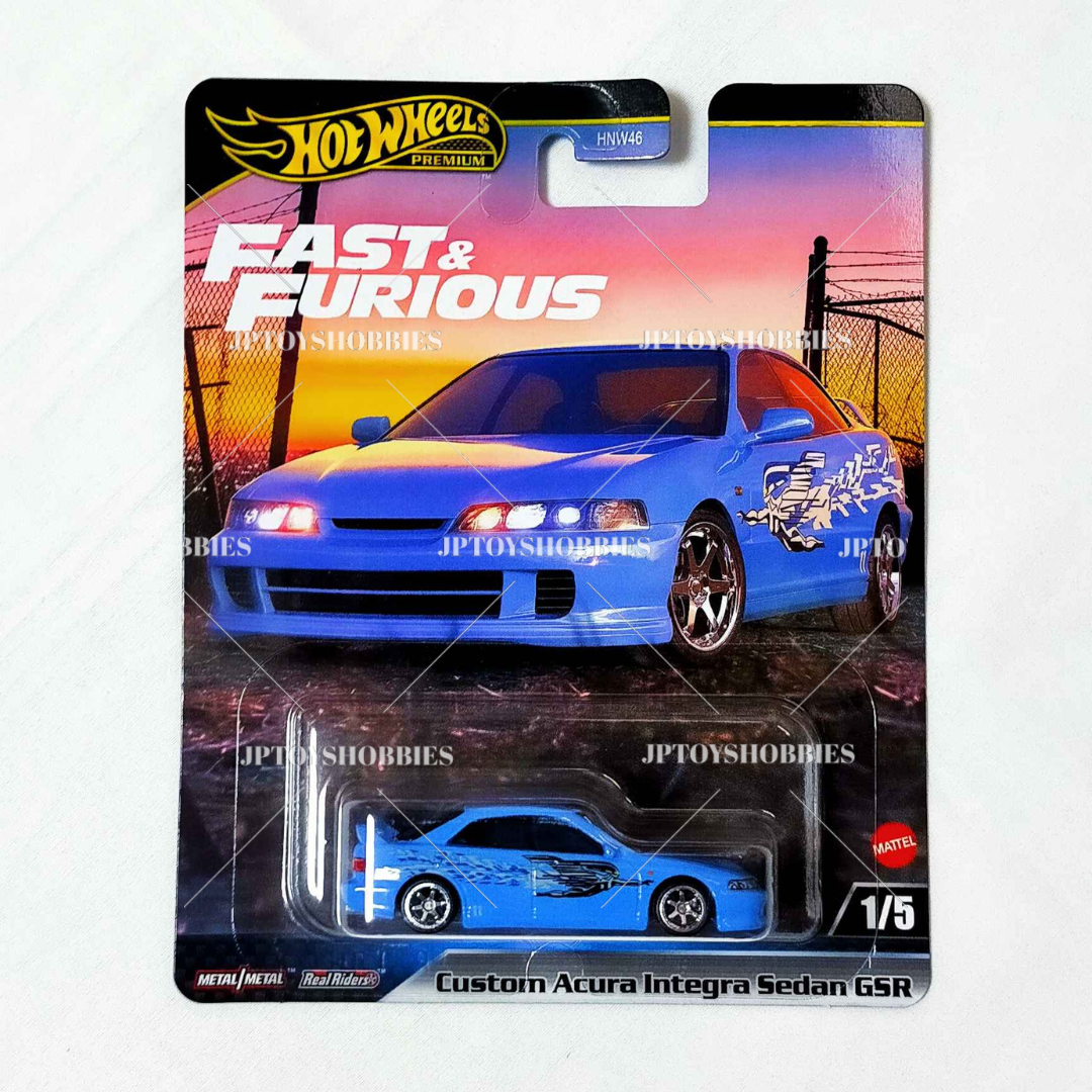 Hot Wheels Fast & Furious Custom Acura Integra Sedan GSR【HFF014】