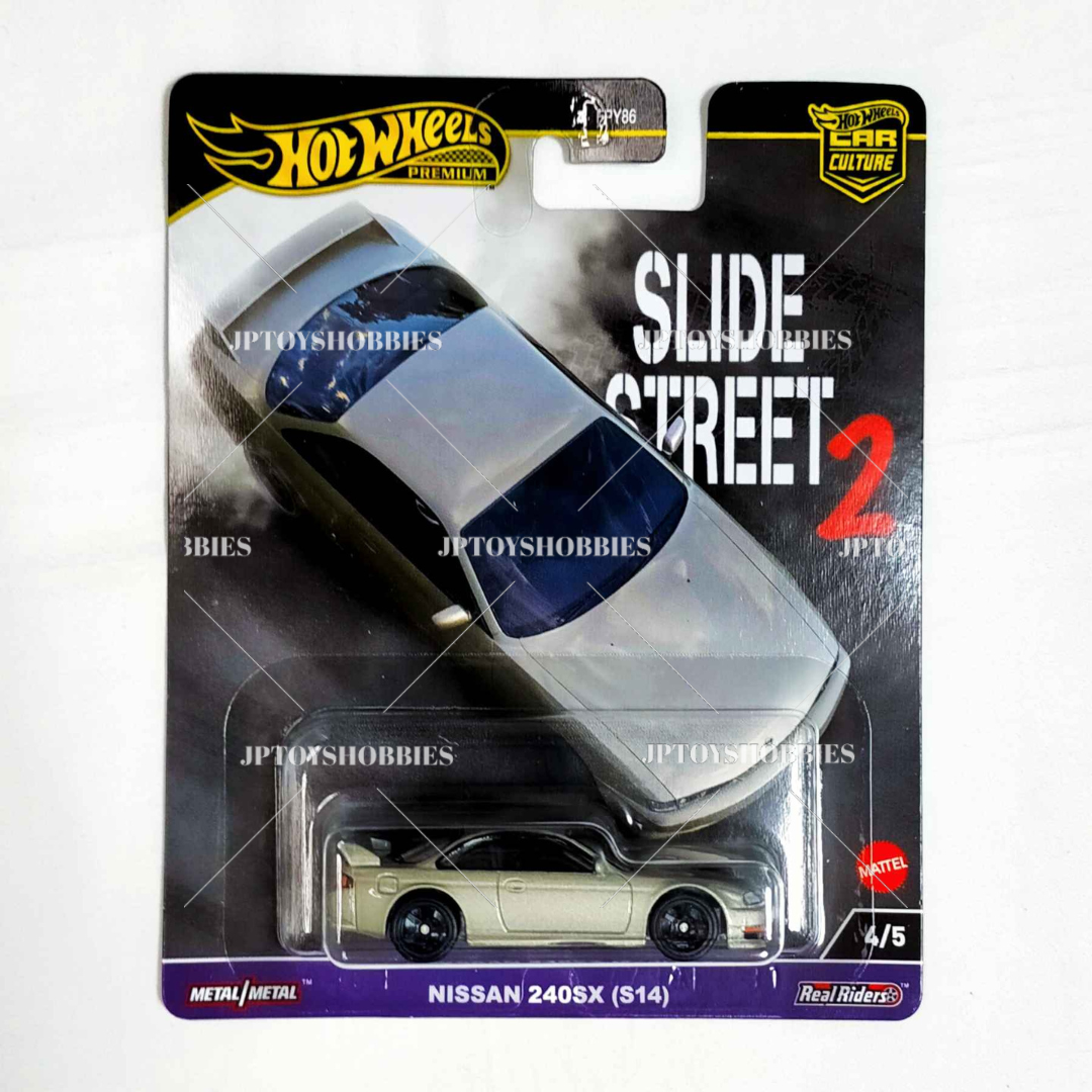 Hot Wheels Car Culture Slide Street Nissan 240SX (S14)【HSS004】