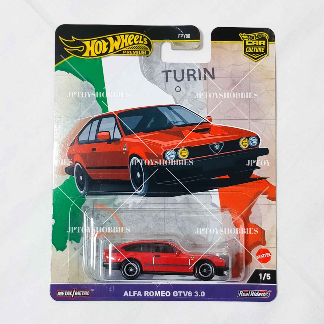 Hot Wheels Car Culture World Tour Alfa Romeo GTV6 3.0【HWT004】