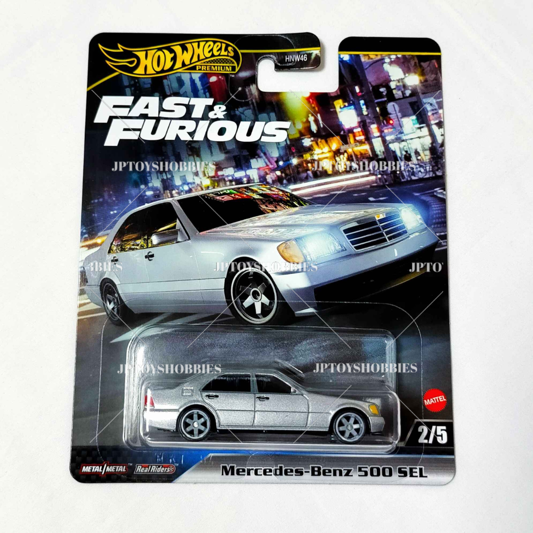 Hot Wheels Fast and Furious Mercedes-Benz 500 SEL【HFF012】