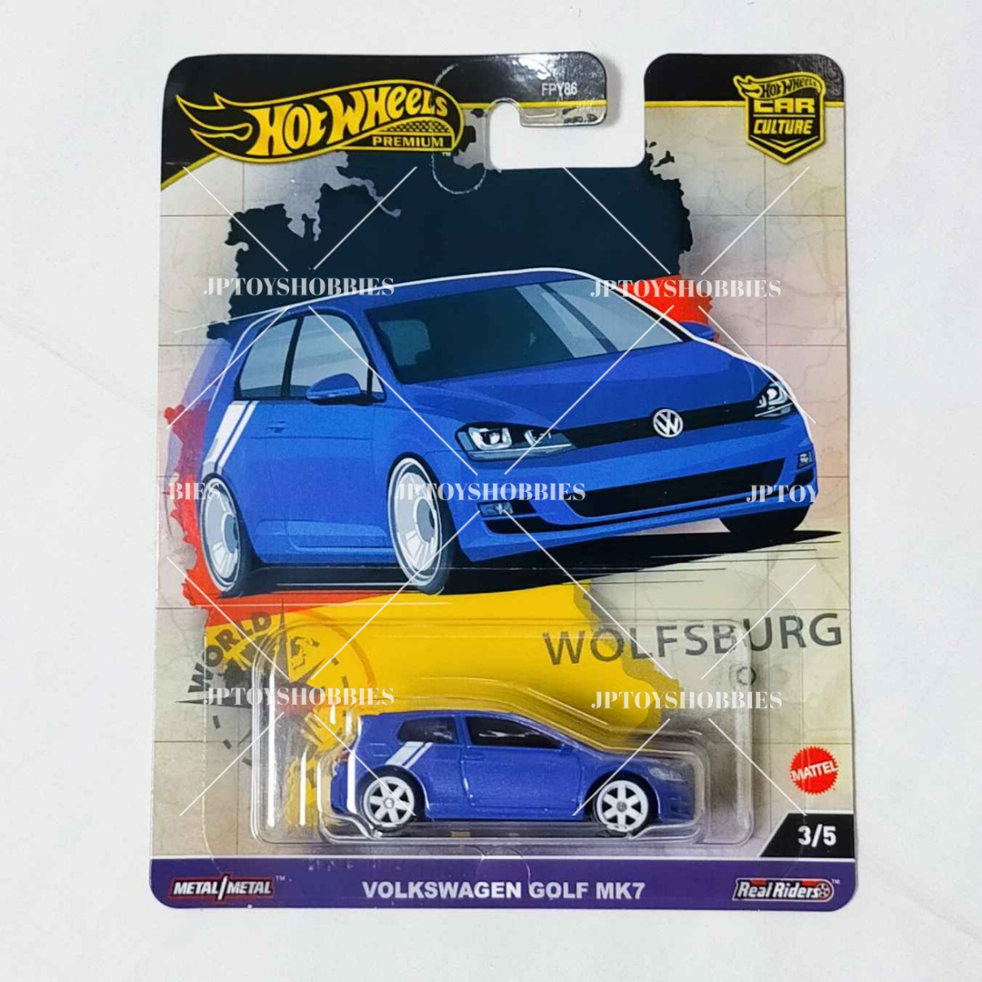 Hot Wheels Car Culture World Tour Volkswagen Golf Mk7【HWT002】