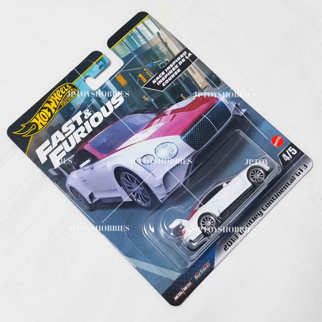 Hot Wheels FAST & FURIOUS 2018 Bentley Continental GT3【HFF018】
