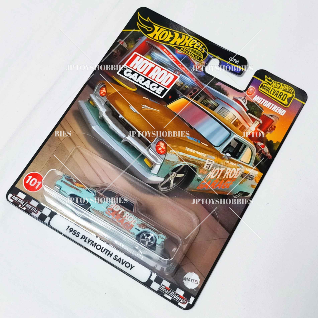 Hot Wheels Premium Boulevard 1955 PLYMOUTH SAVOY【HBV016】