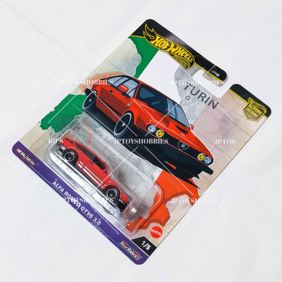 Hot Wheels Car Culture World Tour Alfa Romeo GTV6 3.0【HWT004】