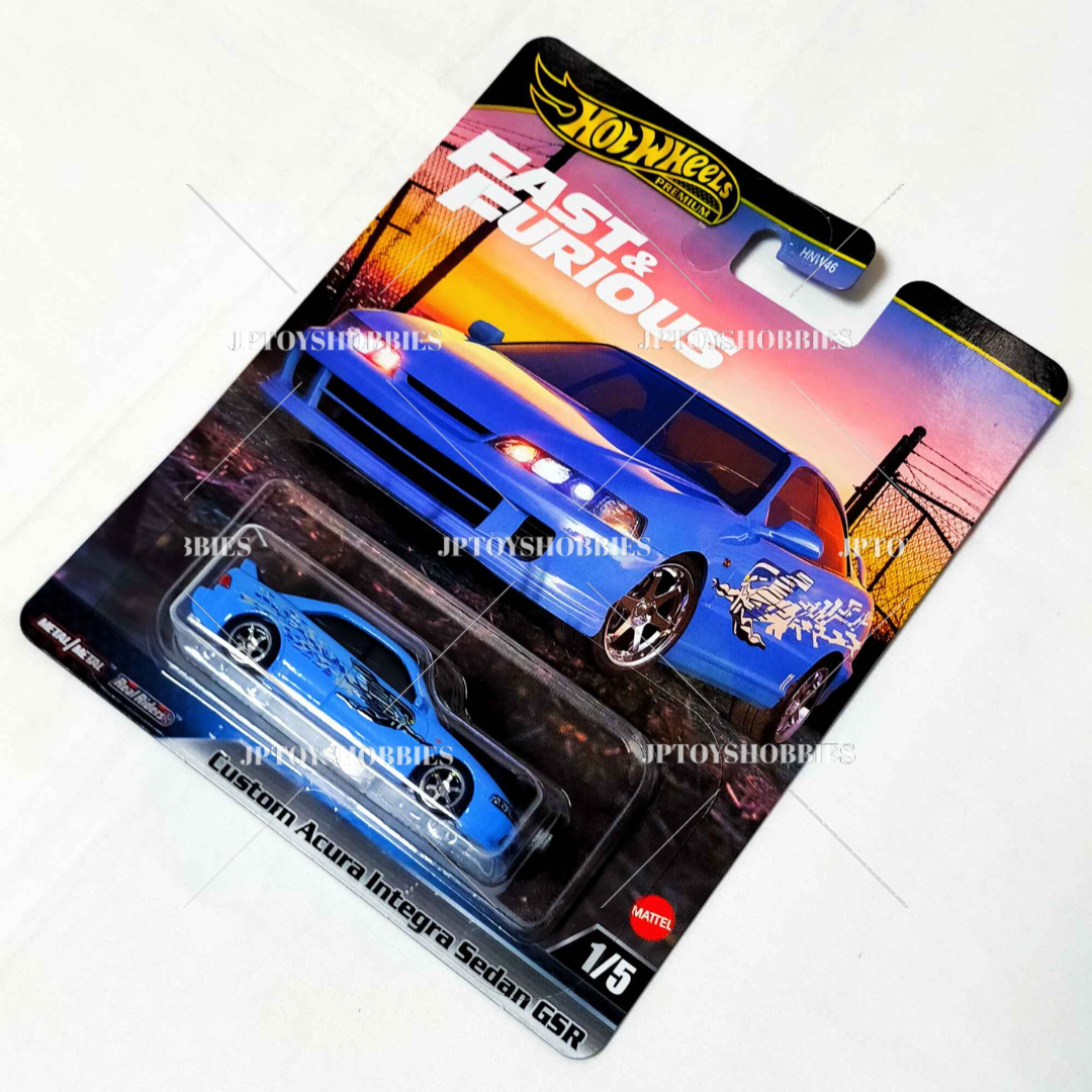 Hot Wheels Fast & Furious Custom Acura Integra Sedan GSR【HFF014】