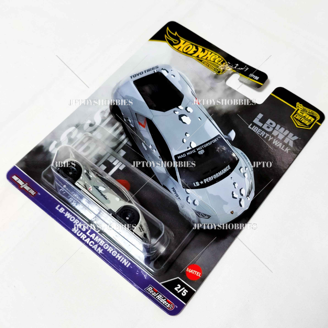 Hot Wheels Car Culture Slide Street Liberty Works Lamborghini Huracan【HSS002】