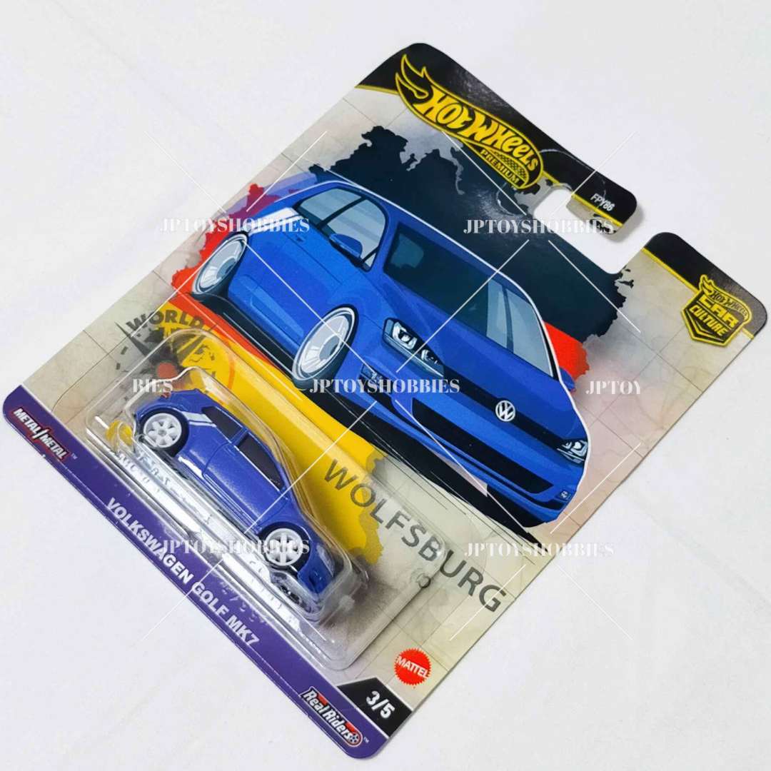 Hot Wheels Car Culture World Tour Volkswagen Golf Mk7【HWT002】