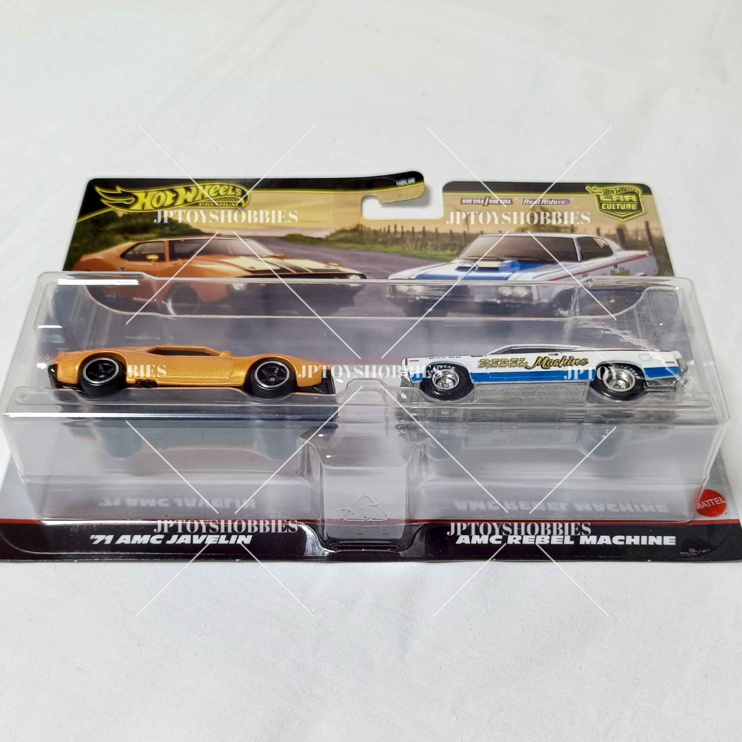 Hot Wheels 2 Pack '71 AMC Javelin / AMC Rebel Machine【H2P019】