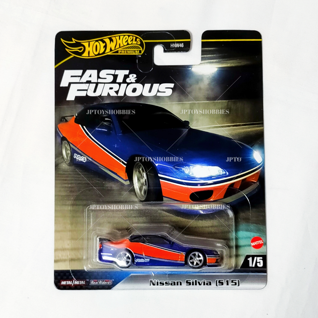 Hot Wheels Fast and Furious Nissan Silvia (S15)【HFF007】