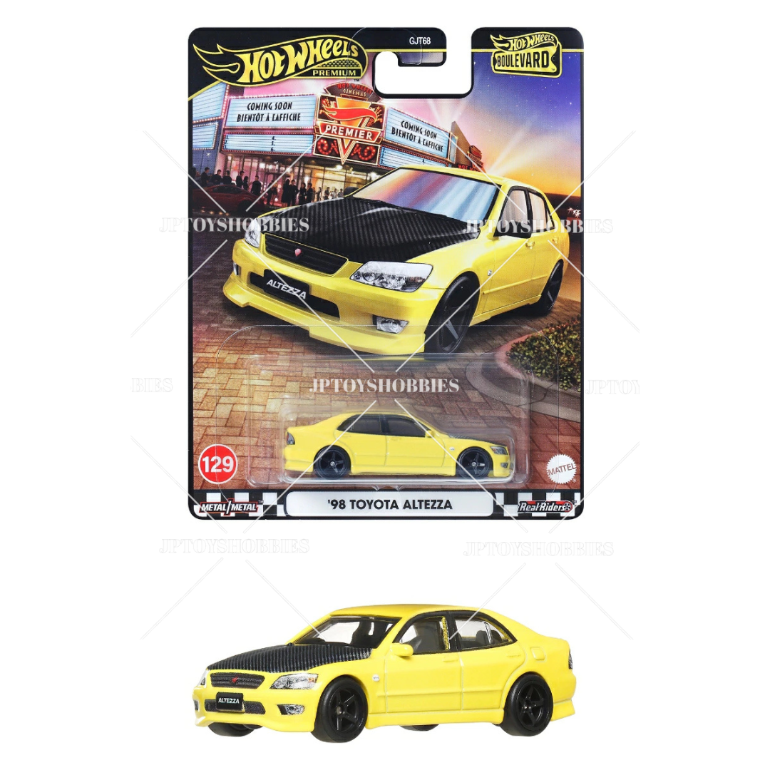 PSL 2025 Hot Wheels Premium Boulevard '98 Toyota Altezza【HBV044】