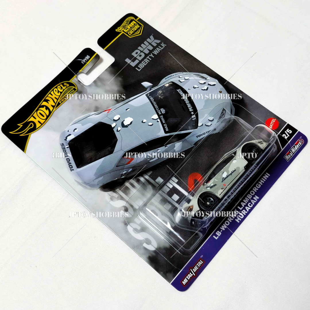 Hot Wheels Car Culture Slide Street Liberty Works Lamborghini Huracan【HSS002】