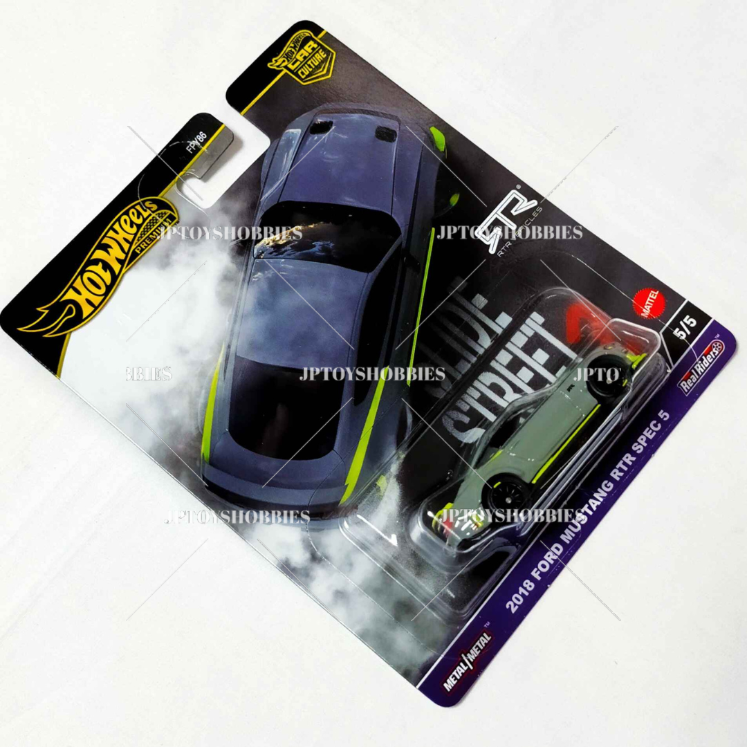 Hot Wheels Car Culture Slide Street 2018 Ford Mustang RTR Spec 5【HSS003】