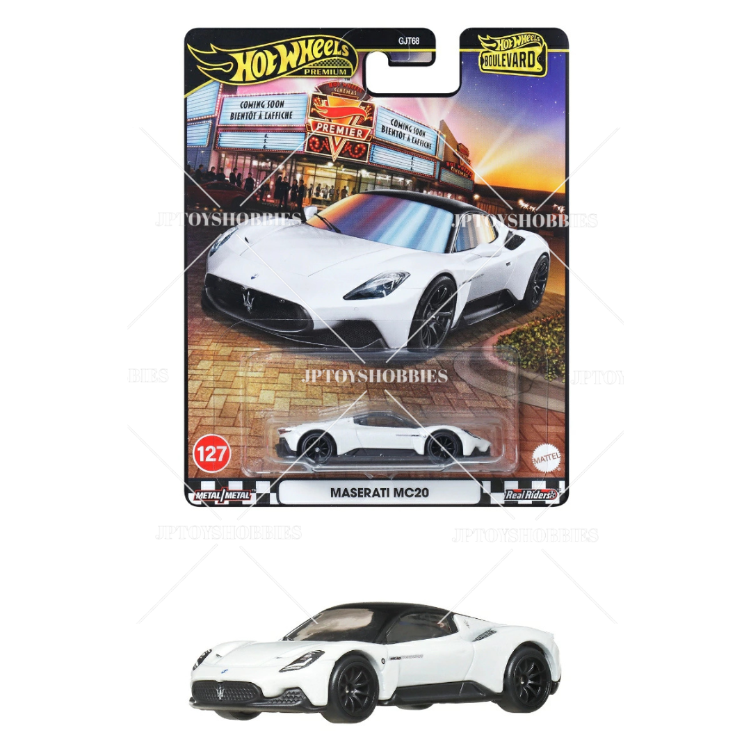 PSL 2025 Hot Wheels Premium Boulevard Maserati MC20【HBV042】
