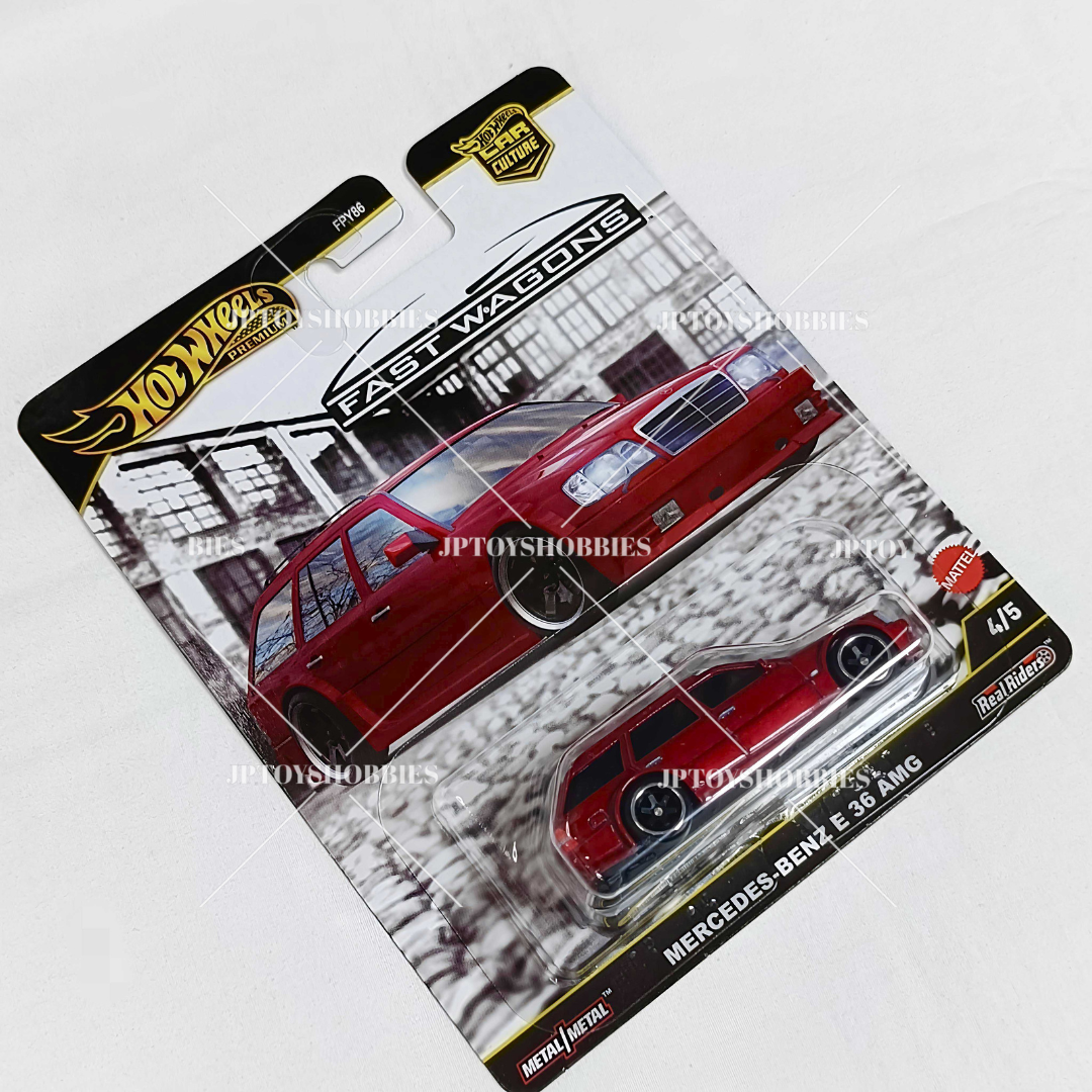 Hot Wheels Car Culture Fast Wagons Mercedes Benz E 36 AMG【HFW005】