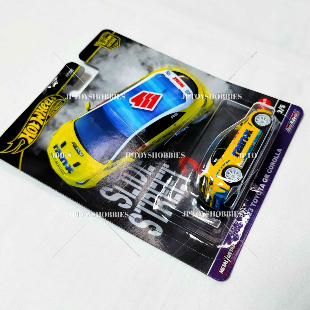 Hot Wheels Car Culture Slide Street 2023 Toyota GR Corolla【HSS001】