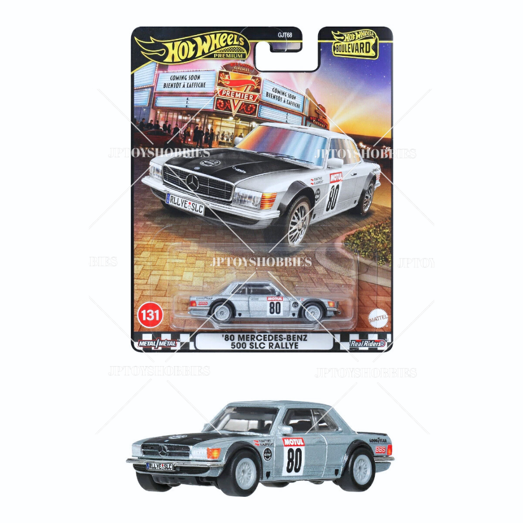 PSL 2025 Hot Wheels Premium Boulevard'80 Mercedes-Benz 500 SLC Rallye【HBV046】